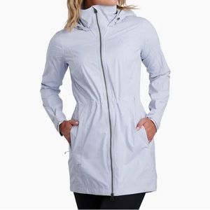 KÜHL | Jetstream Trench Coat | Women/Large | ZENITH (Silver) | NEW/NEVER USED